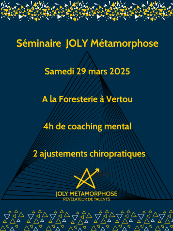 séminaire joly métamorphose nantes